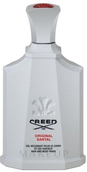 creed santal body wash